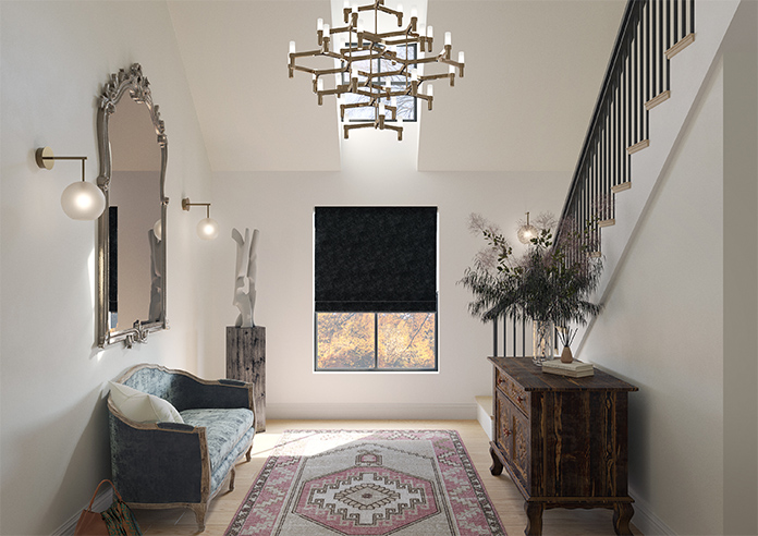 Hardwick, Jet - Twist&Fit Roman Blind - Image 9